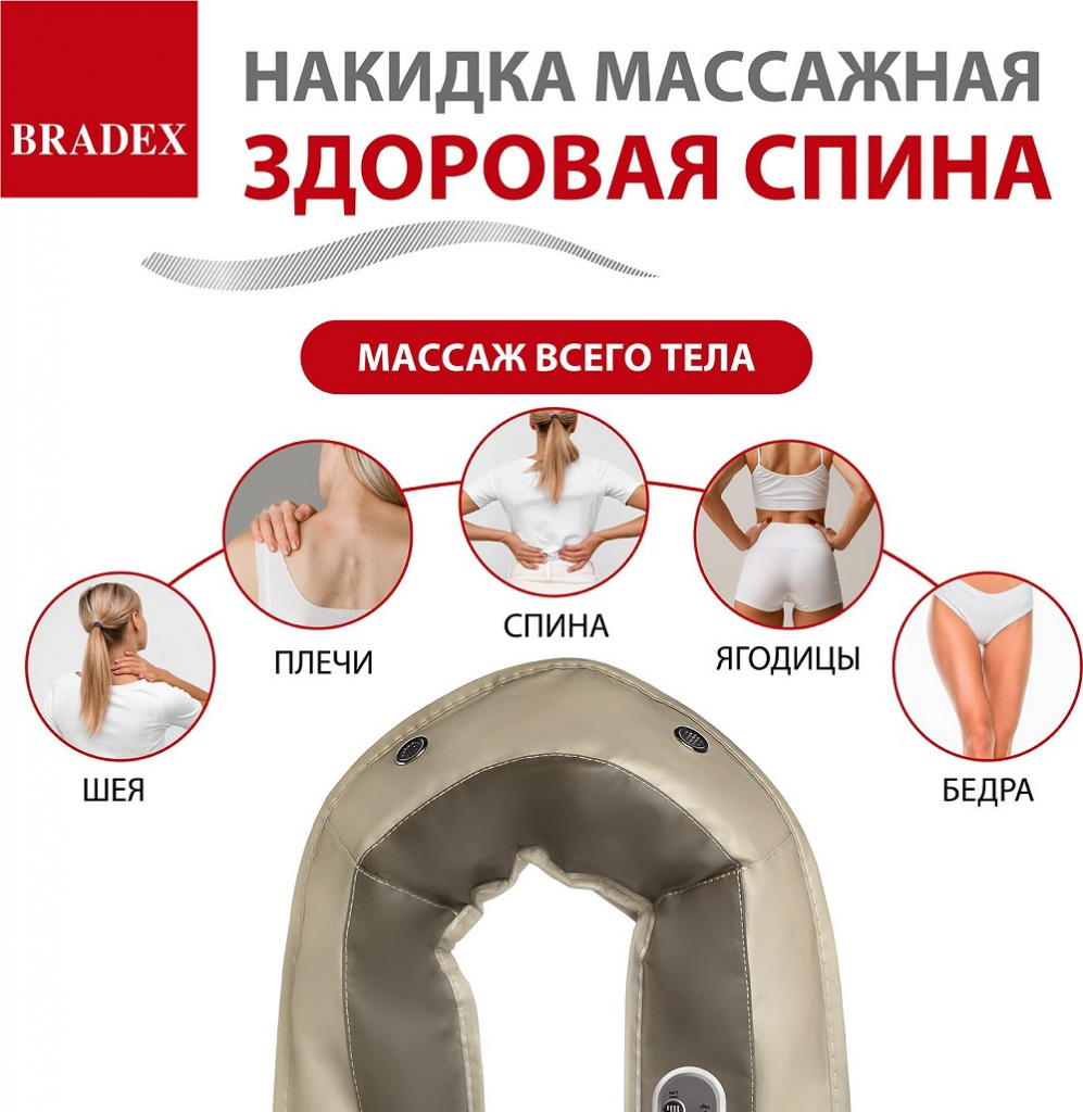 Шея, плечи, спина, ягодицы, бедра