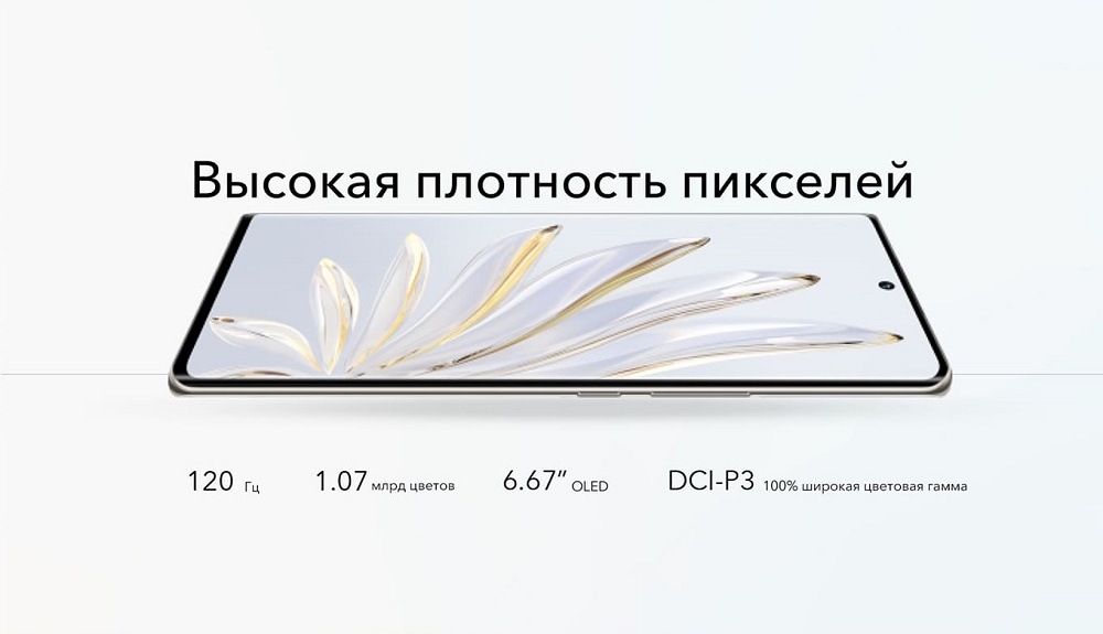 HONOR 70 Высокая плотность пикселей