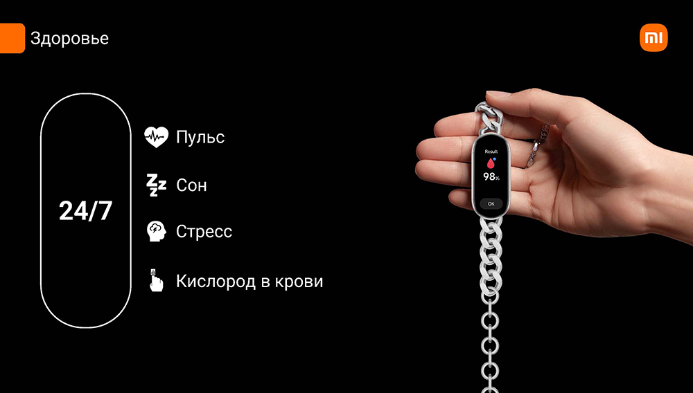 Xiaomi Smart Band 9 Здоровье