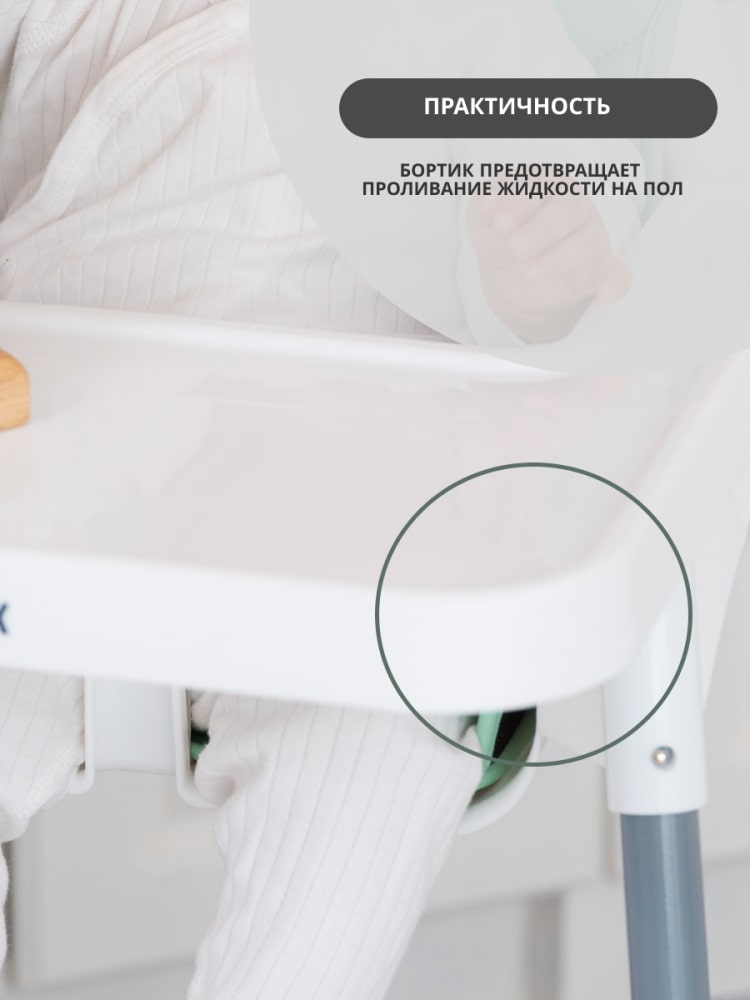 VipBaby Loft lux (белый) Бортик от проливания