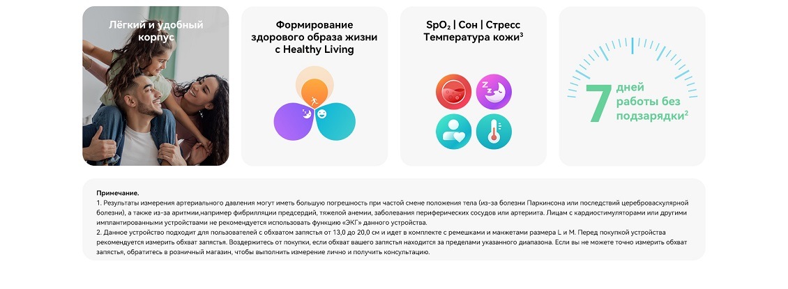 6 причин влюбиться в HUAWEI WATCH D. Формирование здорового образа жизни