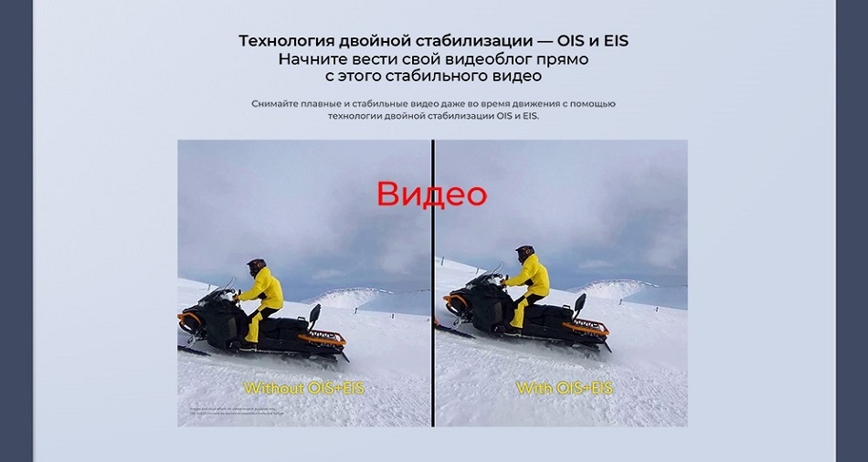 POCO M6 Pro Технология двойной стабилизации