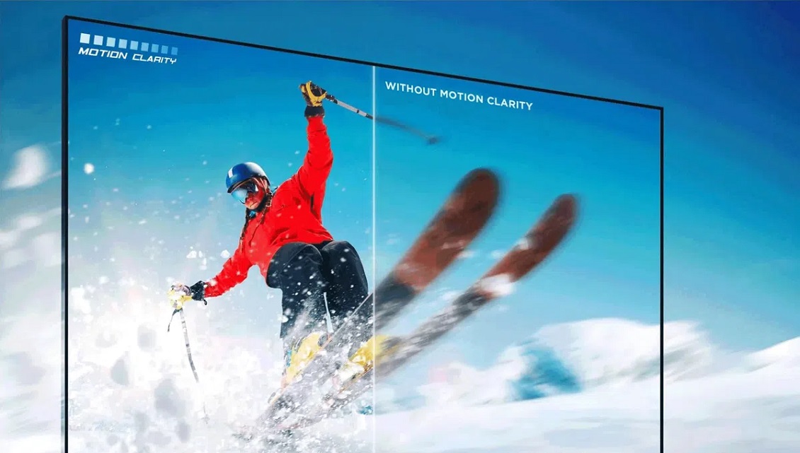 TCL 98UHD870 120Hz Motion Clarity