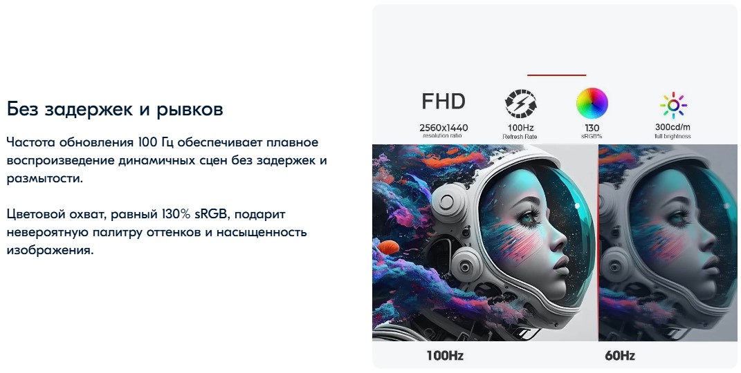 ELSA EA272QV Частота обновления 100 Гц