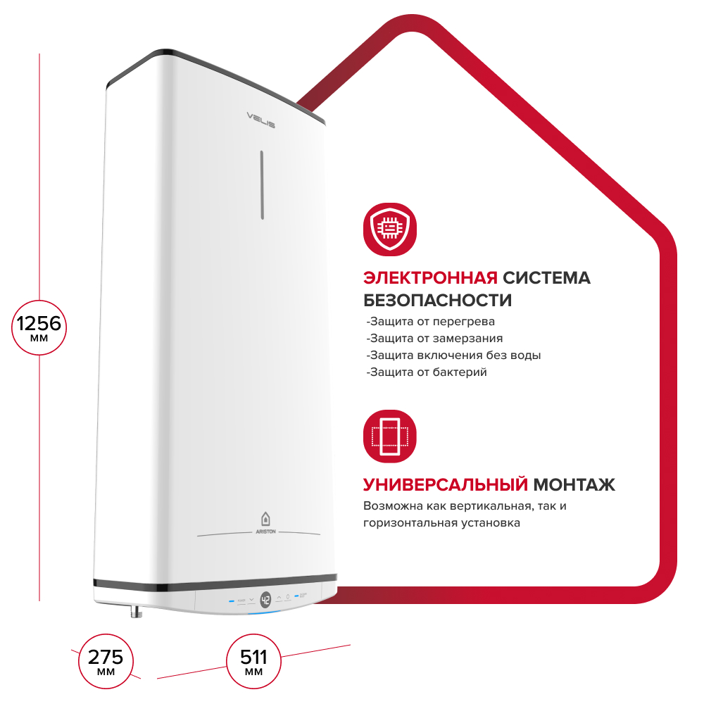 Ariston Velis Tech PW ABSE 100 Электронная система