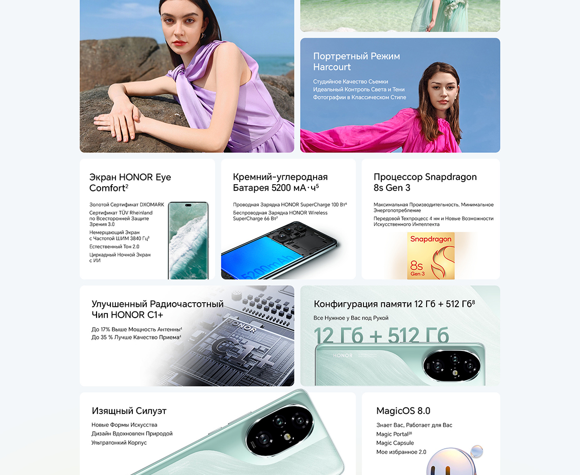 Honor 200 Pro Портретный режим