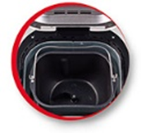 Хлебопечка MOULINEX OW210130 Хлебопечка MOULINEX OW210130 :Съемный бак с антипригарным покрытием