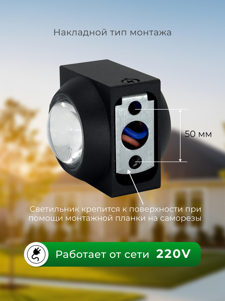 накладной тип