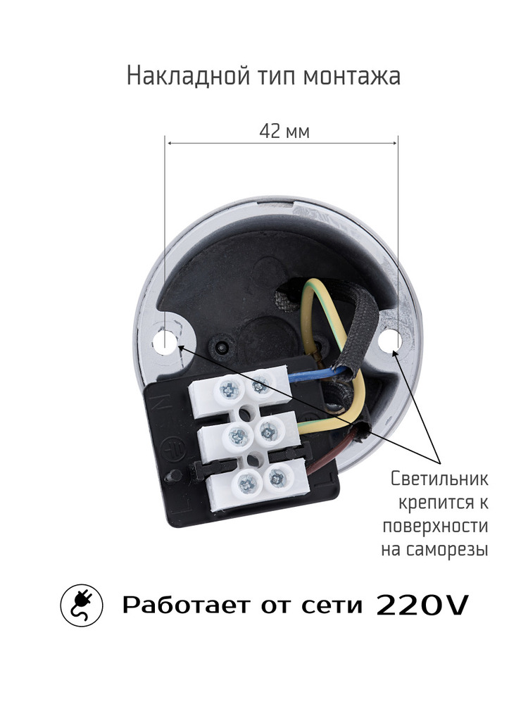 накладной тип