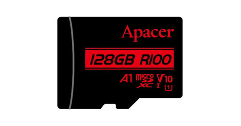 Карта памяти Apacer microSDXC AP128GMCSX10UB-R 128GB (с адаптером ...