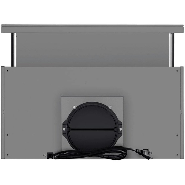 Вытяжка MAUNFELD VSQ 60 (нержавеющая сталь/белое стекло)