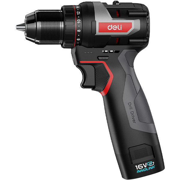 Дрель-шуруповерт Deli DZ16-1D2