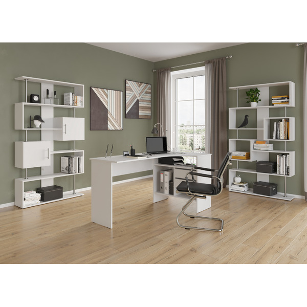 Стол Сокол СПм-25 (правый, белый)