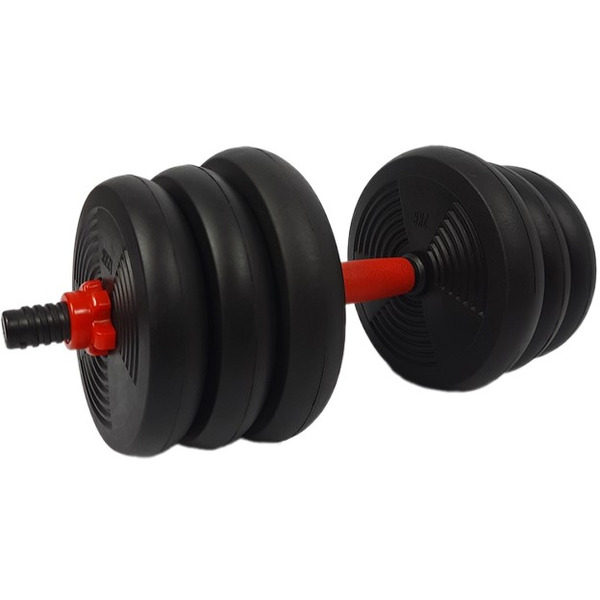 Набор гантелей AMETIST со штангой и гирями 6в1 20 кг