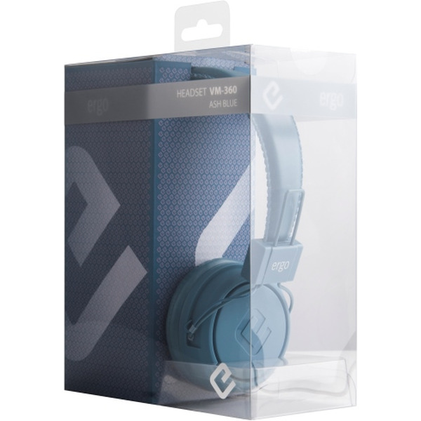 Наушники ERGO VM-360 Ash Blue