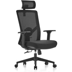 Кресло офисное SITUP FIONA A BLACK PL (сетка Black/Black)