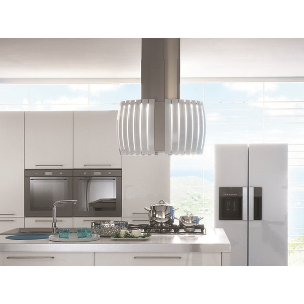 Кухонная вытяжка Falmec Prestige Design+ Island 75 (белый)