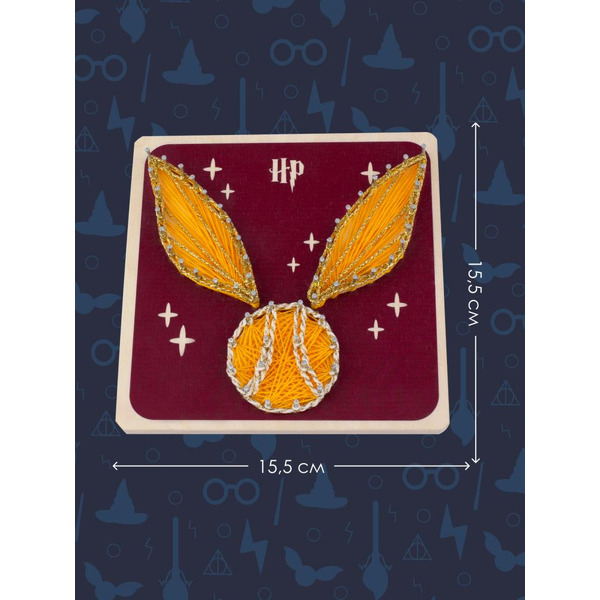 Набор для творчества Woody Цвик-арт. Золотой снич 07722