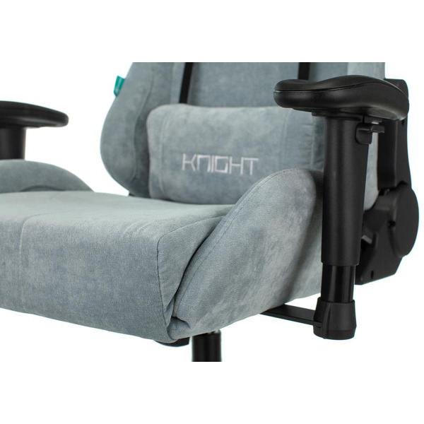 Кресло игровое Zombie VIKING KNIGHT Fabric Light-28 (1372998) серо-голубой