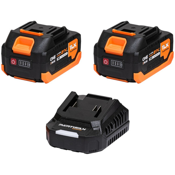 Гайковерт Partisan PCW-2135BL (с 2-мя АКБ, кейс)