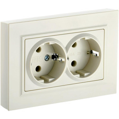 Розетка IEK Brite РС12-3-БрКр