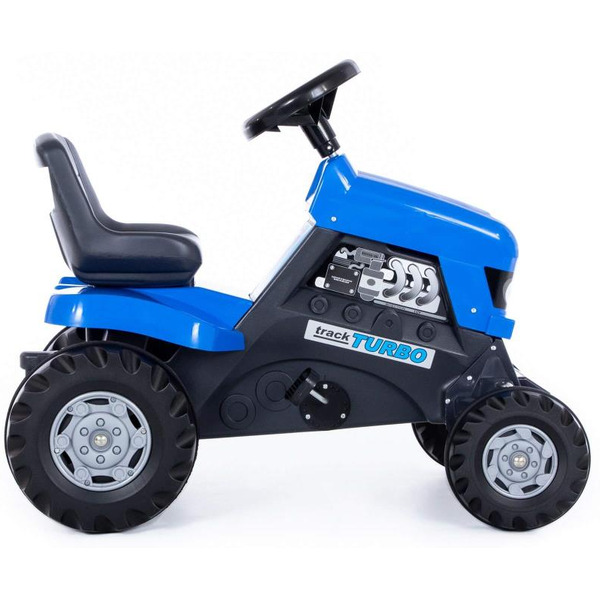 Каталка-трактор с педалями Полесье Turbo 84620