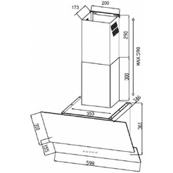 Вытяжка Schtoff America 60 (черный)