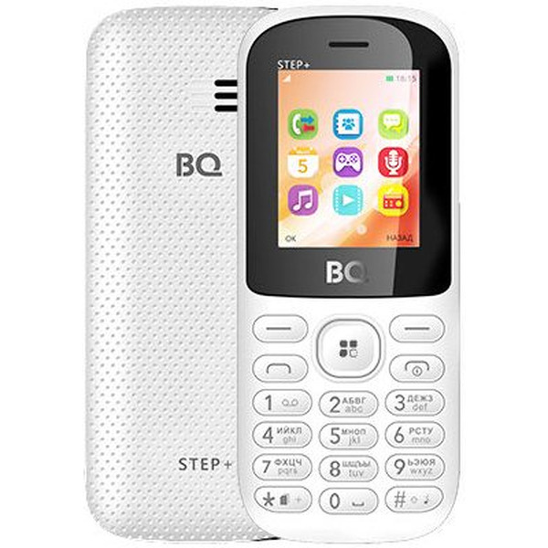 Мобильный телефон BQ-Mobile BQ-1807 Step+ (белый)