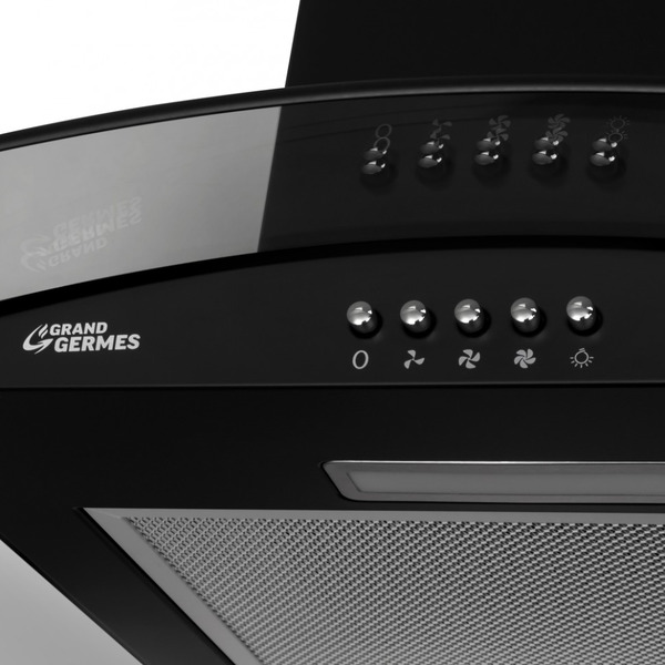 Кухонная вытяжка GrandGermes Brela 60 (черный)