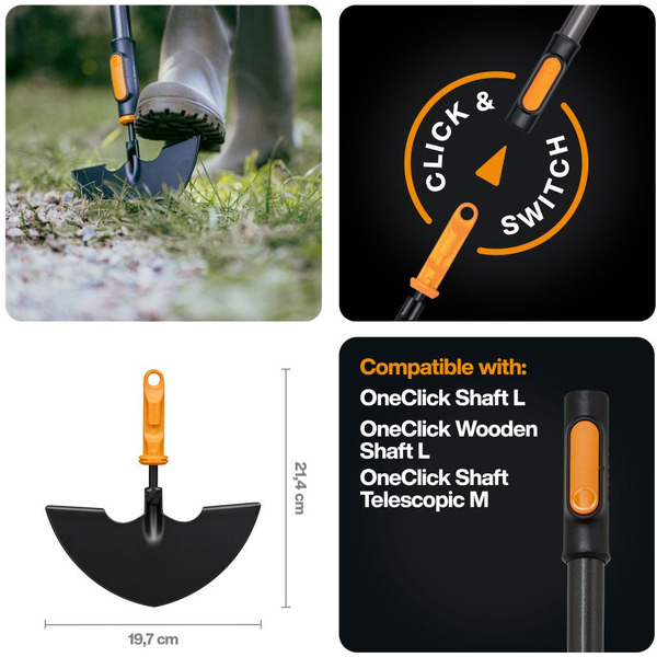 Насадка-тяпка для оформления краев Fiskars 1080689