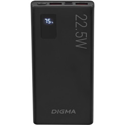 Портативное зарядное устройство Digma DGPF10A 10000mAh (черный)