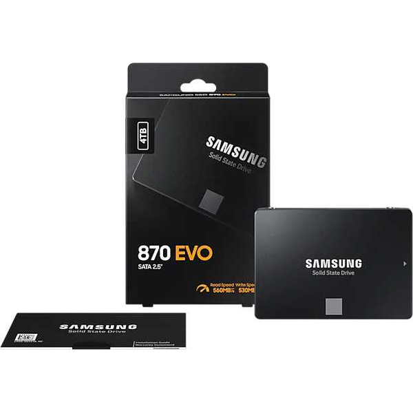 SSD Samsung 870 Evo 4TB MZ-77E4T0BW