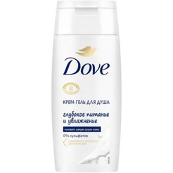 Крем-гель для душа DOVE ГЛУБОКОЕ ПИТАНИЕ И УВЛАЖНЕНИЕ 100 мл