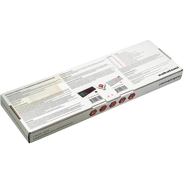 Клавиатура Nakatomi KG-23U (черный)