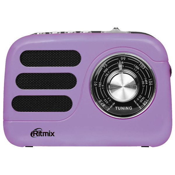 Радиоприёмник RITMIX RPR-033 (лавандовый)