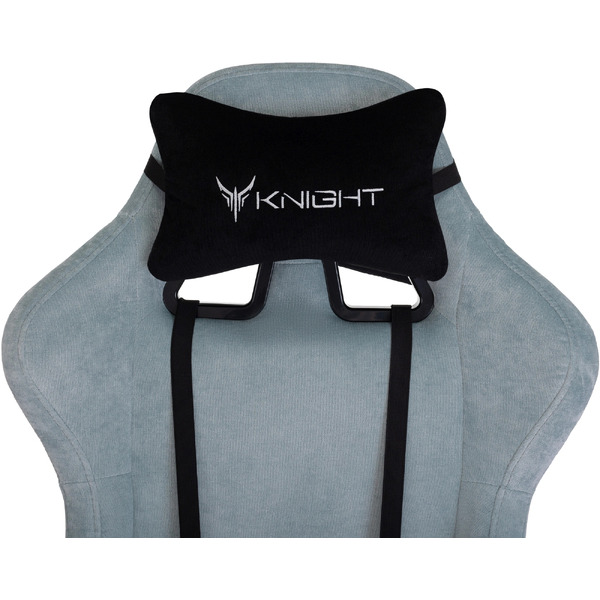 Игровое кресло Knight Terminator (серо-голубой Light-28)