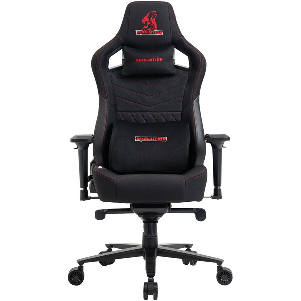 Игровое кресло Evolution Nomad (черный/красный)