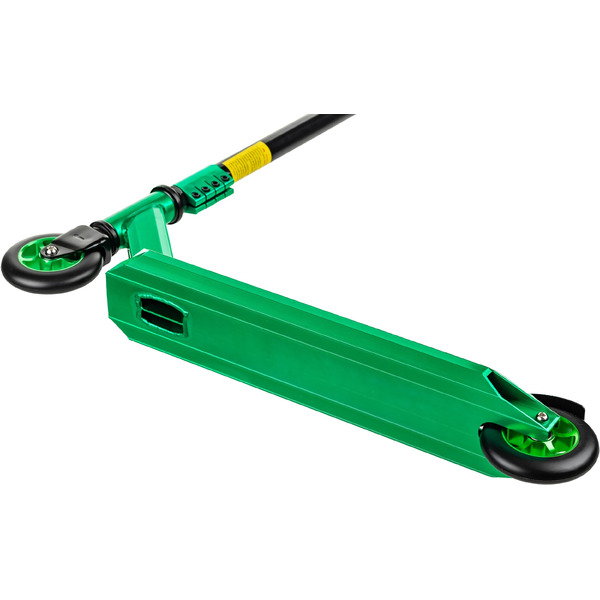 Самокат трюковый Ricos Fury JL-302A (черный/зеленый)