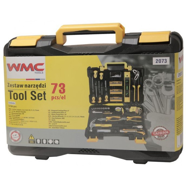 Универсальный набор инструментов WMC Tools 2073 73 предмета
