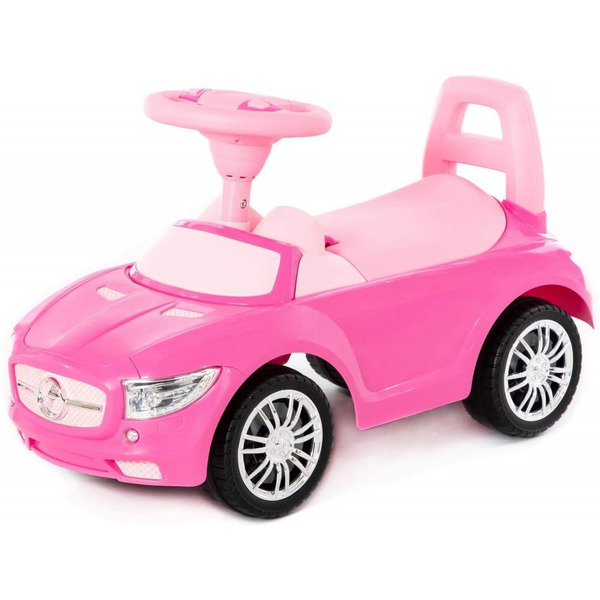 Каталка Полесье SuperCar №1 84477 (розовый)