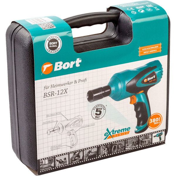 Гайковерт Bort BSR-12X (91275837)