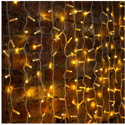 235-136-6 Гирлянда Светодиодный Дождь 448LED ТЕПЛЫЙ БЕЛЫЙ NEON-NIGHT