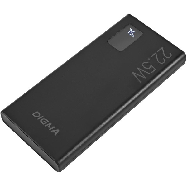Портативное зарядное устройство Digma DGPF10A 10000mAh (черный)