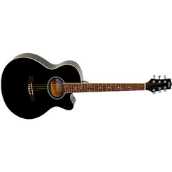 Акустическая гитара Aris JS-40C BK