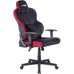 Игровое компьютерное кресло VMMGame Unit Velour Upgrade XD-A-VRBKRD-B23 (черный/красный)