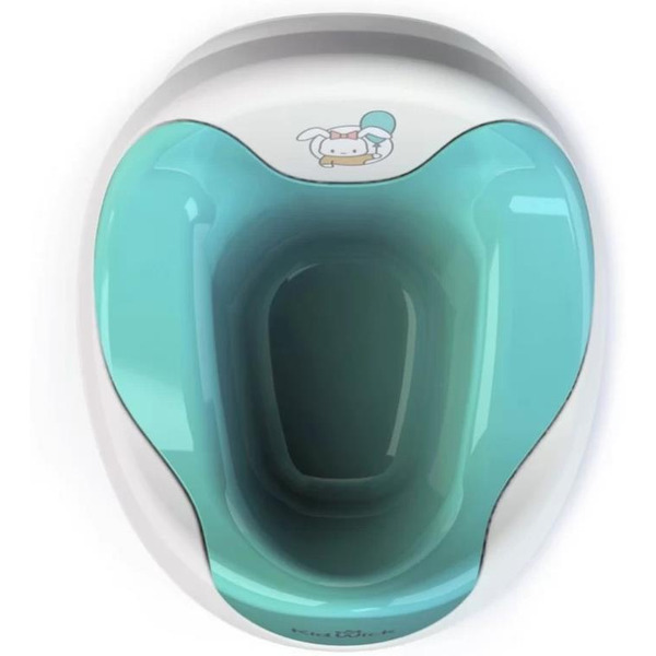 Детский горшок Kidwick Трио KW090101 (белый/бирюзовый)