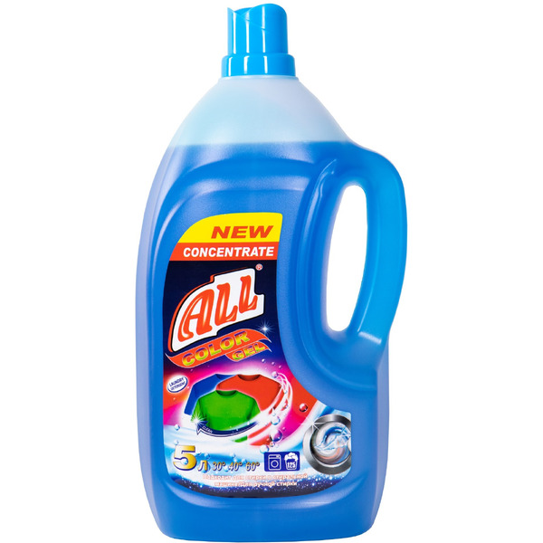 Гель для стирки ALL Color 5 л (125 стирок)
