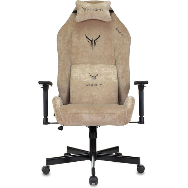 Кресло игровое Knight N1 Fabric Light-21 (1626366) бежевый