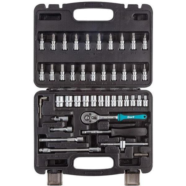 Универсальный набор инструментов Bort BTK-46 (46 предметов)