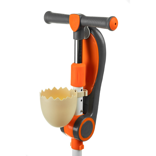 Самокат детский Ricos Wave JSCW108 (серый/оранжевый)